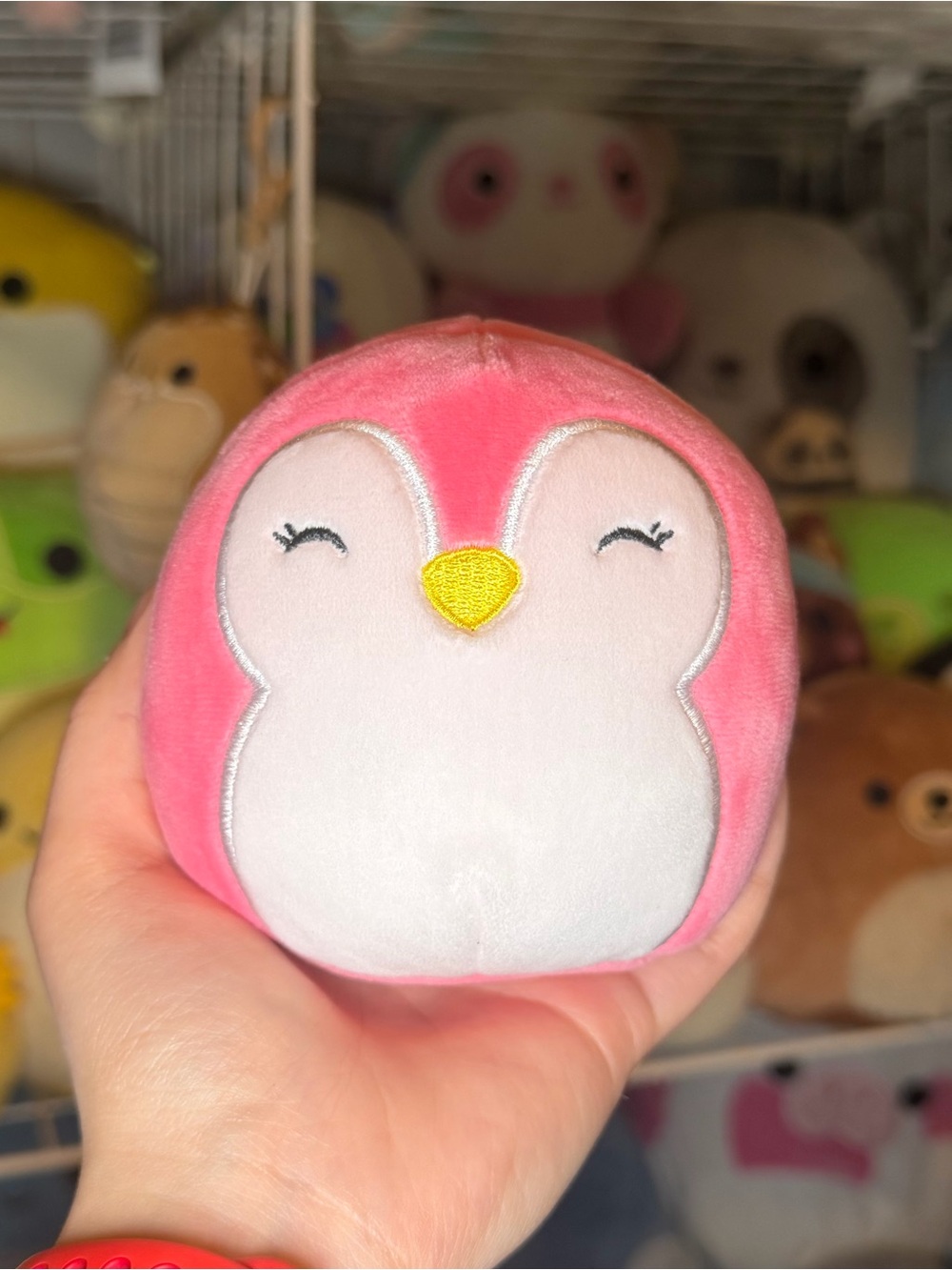 Squishmallows Squishmallow Piper the Pink Penguin 4 inch Stuffed Plush